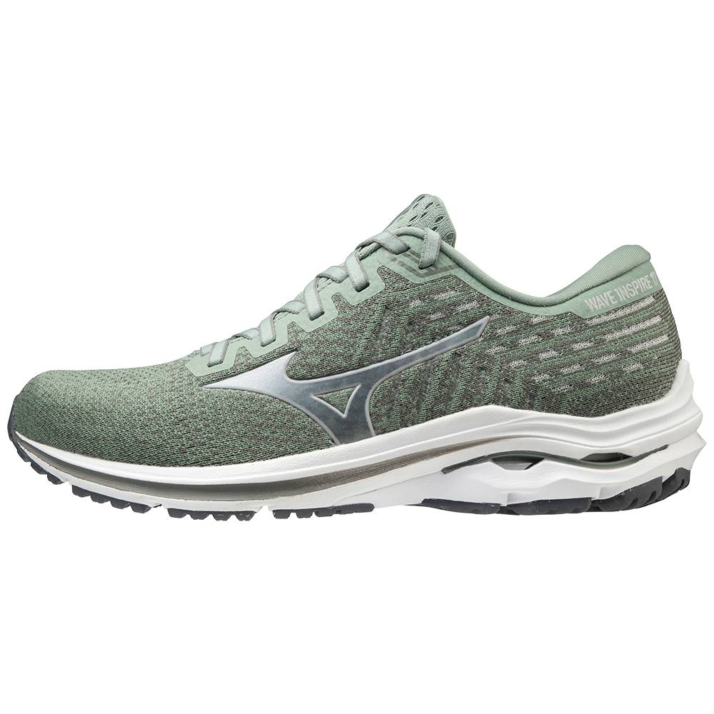 Zapatillas Running Mizuno Wave Inspire 17 WAVEKNIT Hombre Verde Ofertas GFDT-03419